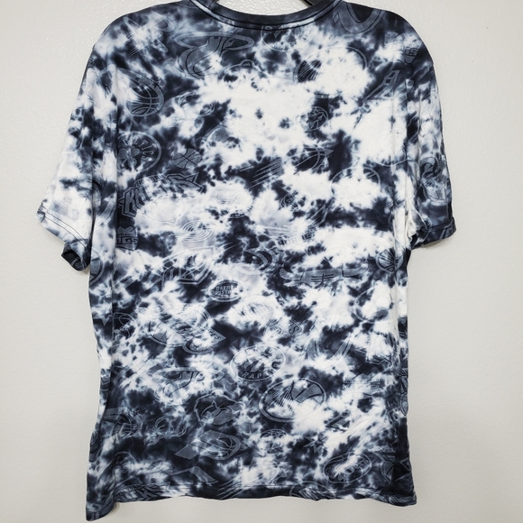 NBA Tie Dye Overall Logos Tshirt - Picture 4 of 4